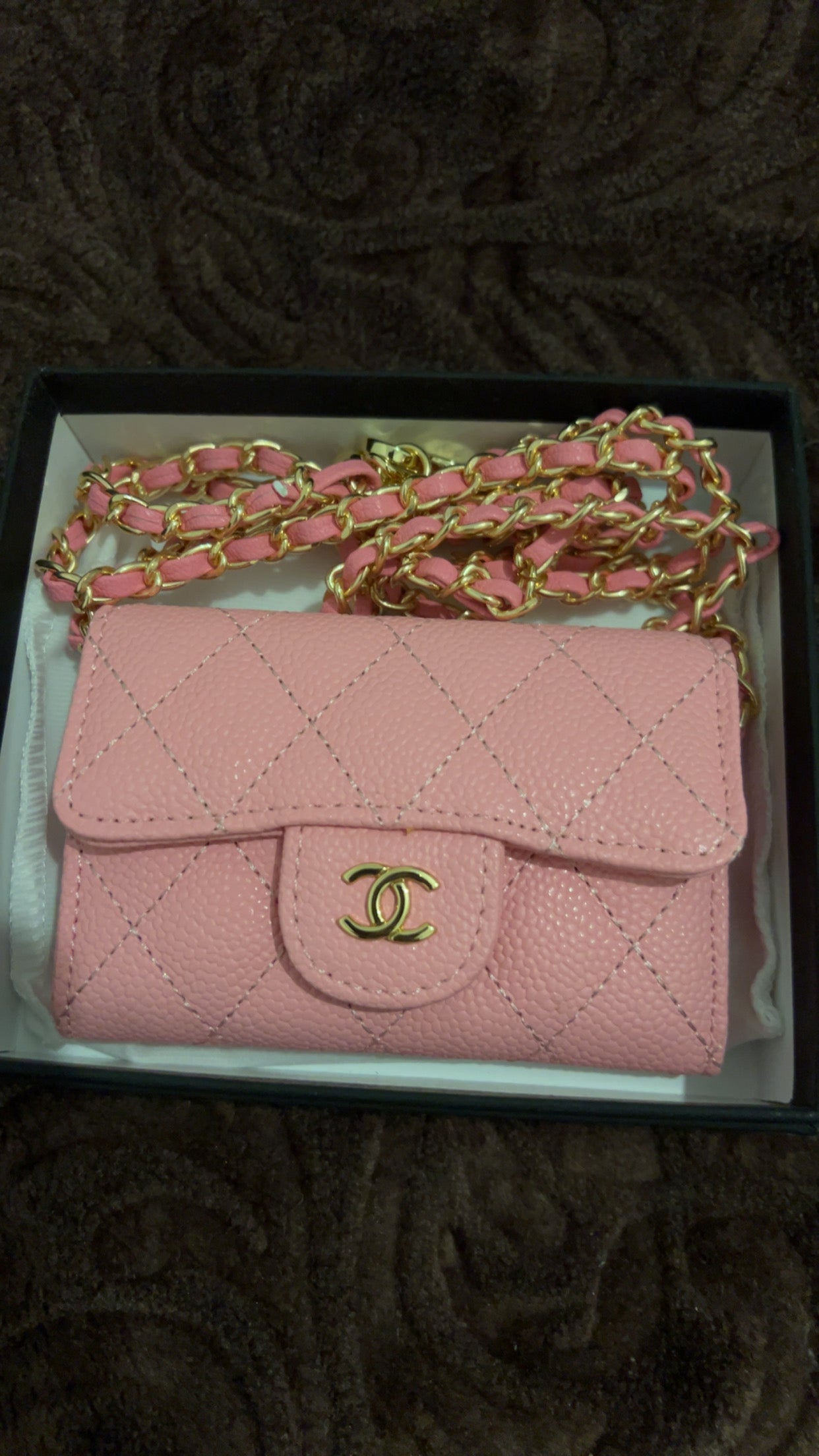 Mini sac Chanel rose 🎀