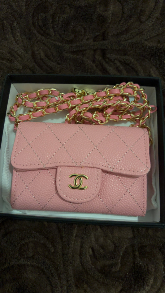 Mini sac Chanel rose 🎀